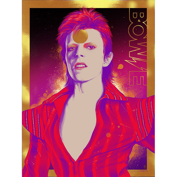 David Bowie Stardust Gold Foil Variant