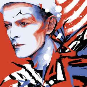 KEN TAYLOR'S PHENOMENAL BOWIE 1980 POSTER RELEASES FRIDAY MARCH 26