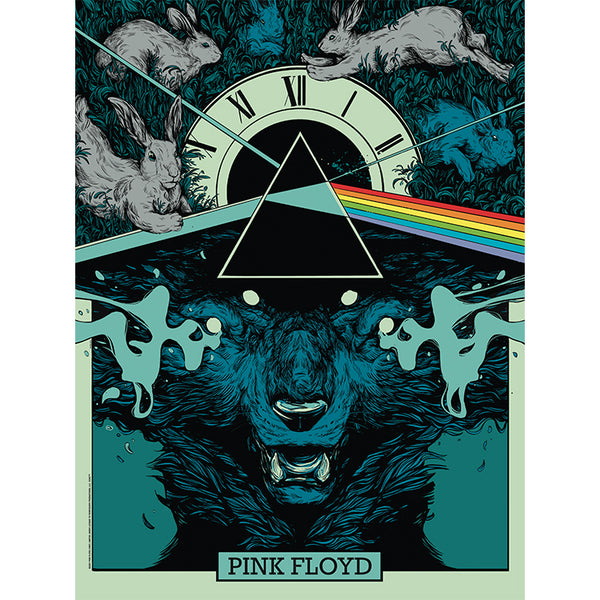 Pink Floyd Midnight Cotton Rag Variant Poster