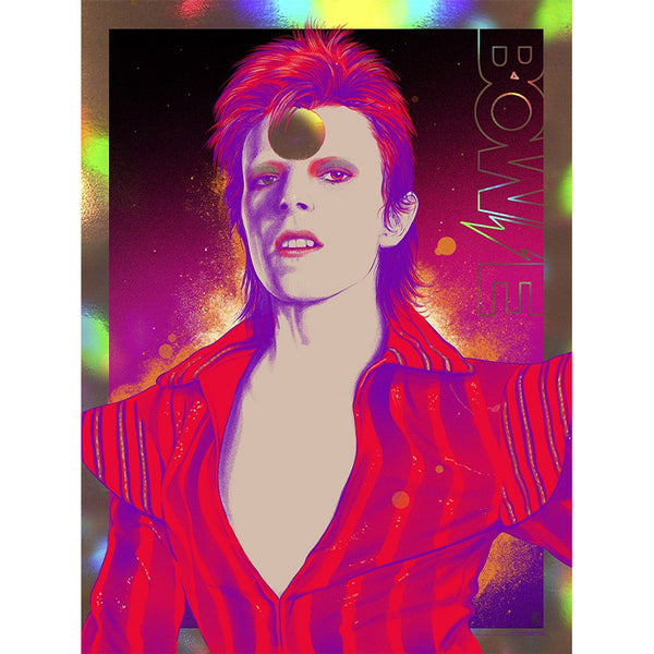 David Bowie Stardust Rainbow Foil Variant