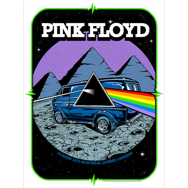 Pink Floyd March 12, 1973 Montreal Quebec Canada Gallery Edition